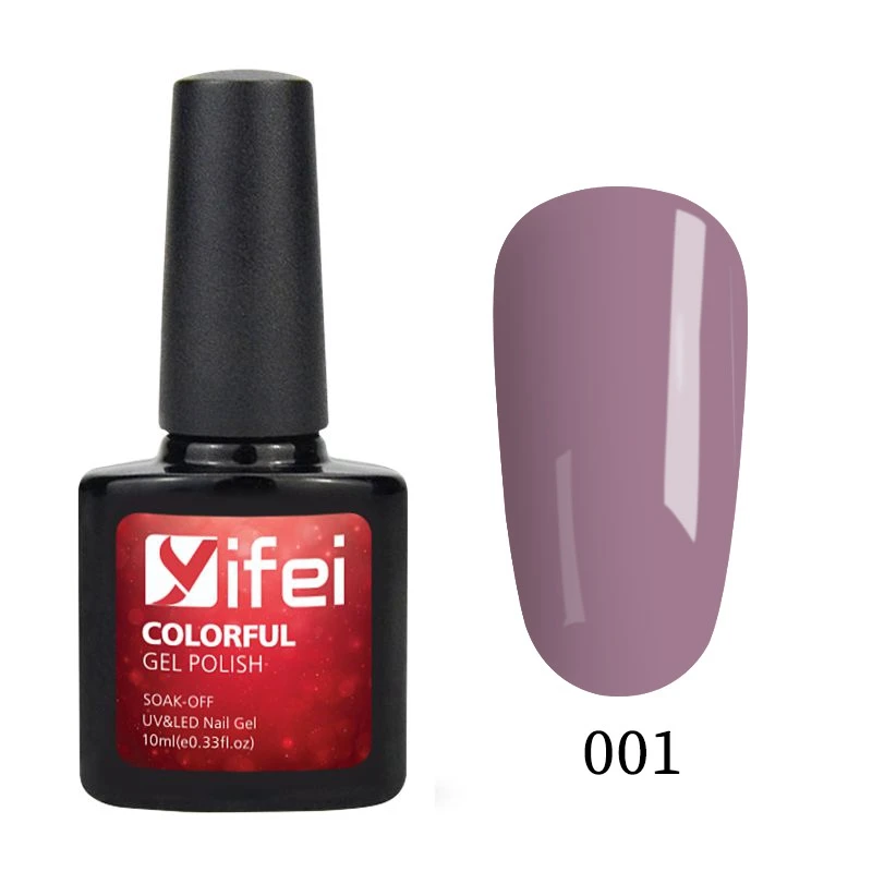 YIFEI, 10 мл, 1 шт., замачиваемый лак для ногтей, УФ-Гель-лак для ногтей, телесный цвет, полуперманентный базовый верхний слой, УФ-лампа, дизайн ногтей, все для ногтей - Цвет: DSH001