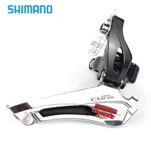 Shimano, FD-R2000, передний переключатель, шоссейный велосипед, 2x8 скоростей, R2000, передний переключатель, Braze on/Clamp, 31,8 мм, черный