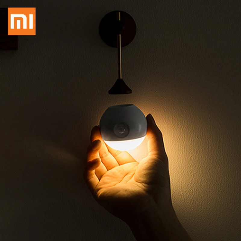 

Xiaomi Mi Sothing Sunny Smart Sensor Night Light Portable Infrared Induction USB Charging Removable Mijia Night Lamp Smart Home