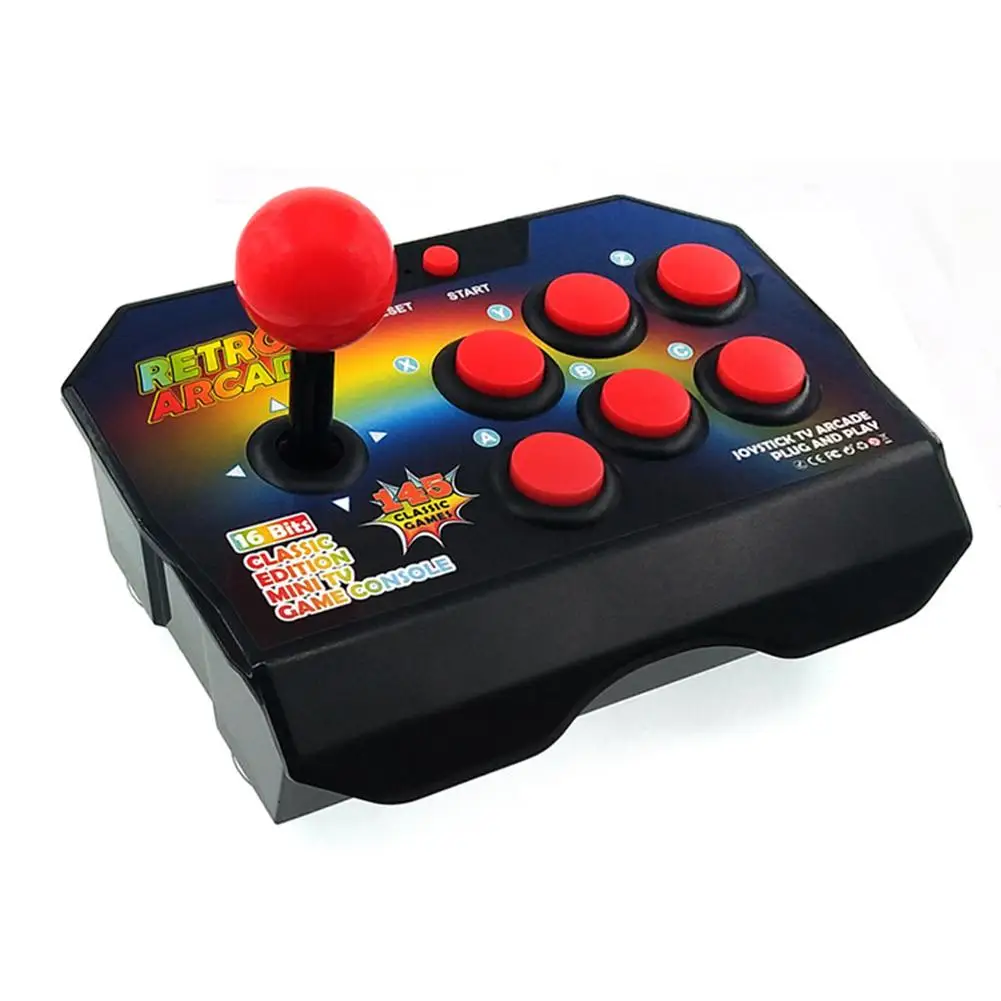 

Classic Retro TV Game Console Mini 145 Games Arcade 16-Bit Built-in Game Remote Arcades Nintend Switch Controller