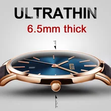 OLEV Men Watches Fashion Leather Waterproof Quartz Wrist Watch Top Brand Luxury Men Clock Male Watch relojes hombre Ultra thin