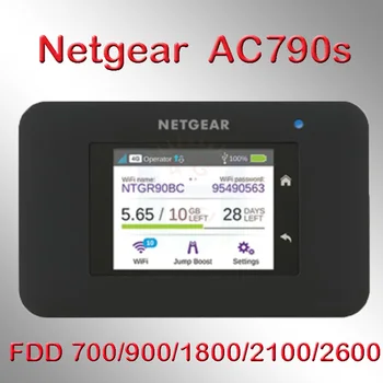 Netgear-router portátil wifi 4g lte de bolsillo, router portátil con tarjeta aircard 790s ac790s cat6 de 300 mbps, wifi, sim, 4g