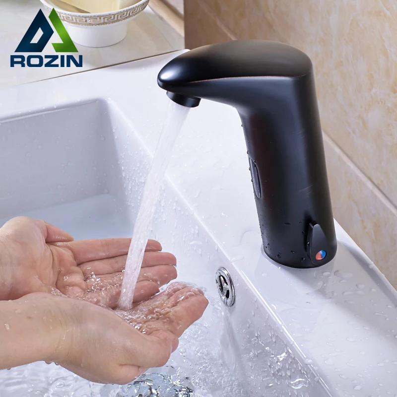 

Best Quality Single Lever Sensor Faucet Bathroom Kitchen Automatic Hand Touchless Tap Hot Cold Mixer Faucet
