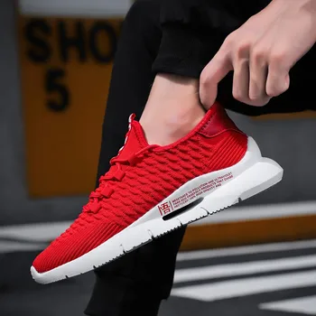 

Casual Shoes For Men Fashion Outdoor Trend Comfortable Sneakers Brand Mesh Light Breathable Walking Shoes High Quality Flats