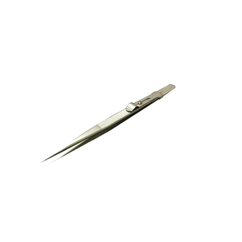 

Adjustable Anti-Slip Stainless Steel Flexible Locking Tweezer For Clocks and Watches Mobile Phone Computer Chip Motherboard