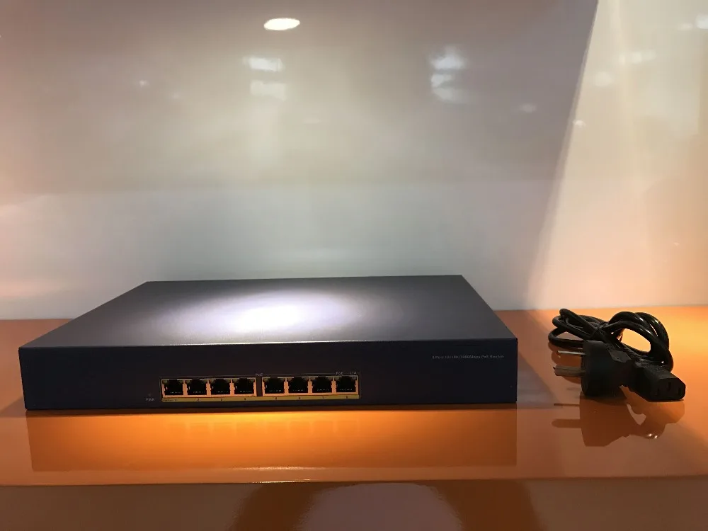 

COMFAST CF-S1000P88 Port 10/100/1000 Gigabit Ethernet Network Switch Gigabit Switch 8 Port 8 Gigabit switch rj45 for IP Cam