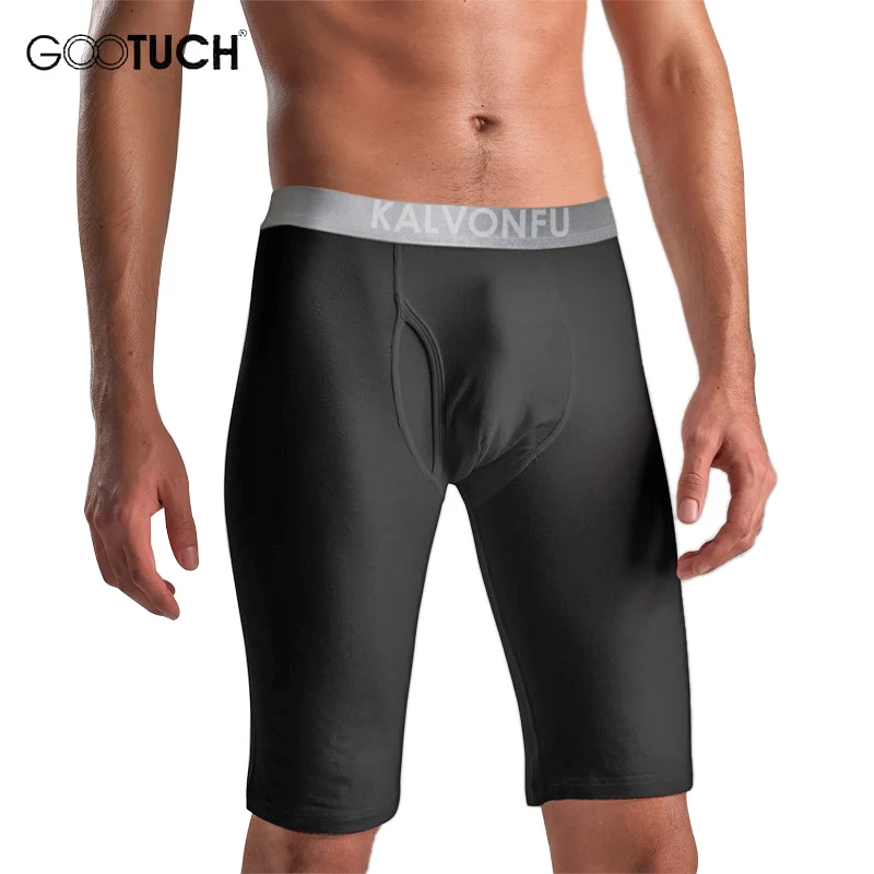 Compression Underwear Mens Long Boxer Shorts Plus Size Men Underwear