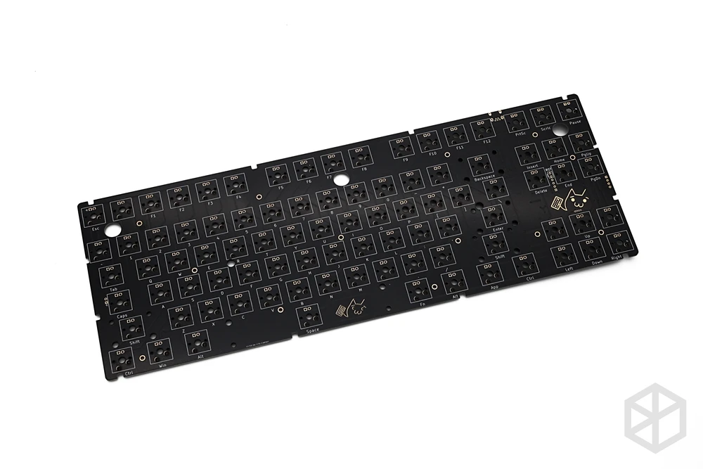  hot swappable xd87 HS XD87 Custom Mechanical Keyboard Kit 80% Supports TKG-TOOLS Support Underglow 