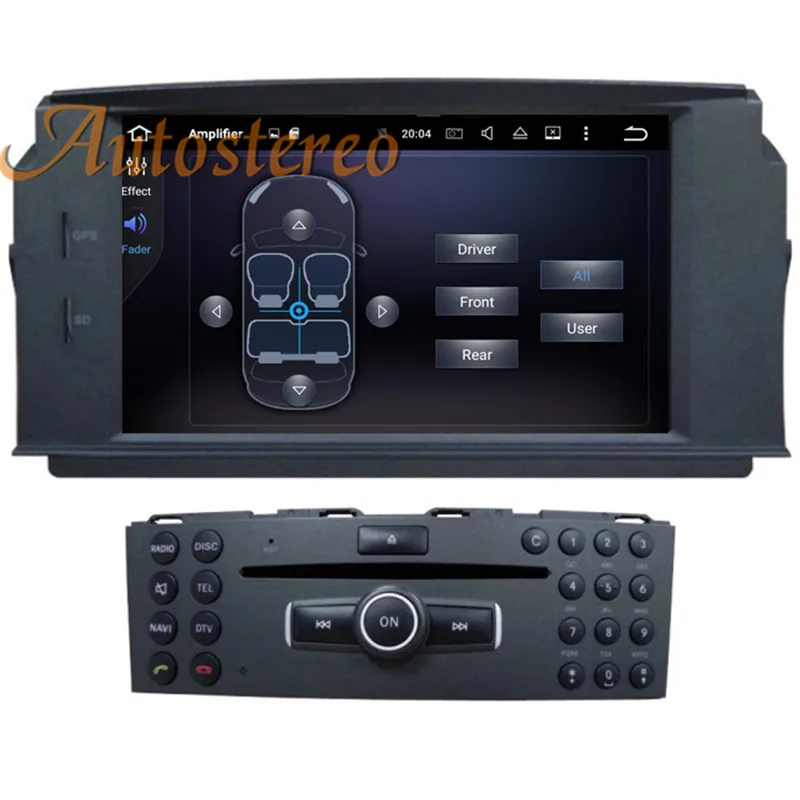 Flash Deal Android 9 Car DVD Player GPS Navigation For MERCEDES BENZ C Class C200 C180 C220 W204 multimedia headunit radio tape recorder 14