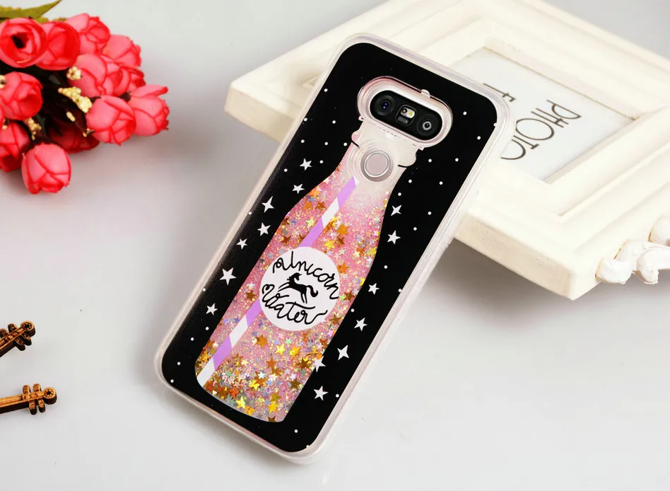 ICOQUE G5 Cases For LG G5 Case Luxury Glitter Quicksand Liquid Silicone Fundas G5 Cases For LG G5 Case Cover  (5)