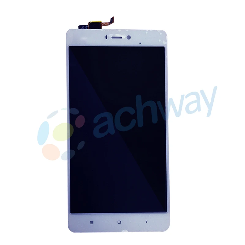 Xiaomi M4S lcd assembly black-white-gold  (3)