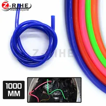 moto Fuel Line Motorcycle Dirt Bike Fuel Gas Oil Delivery Tube Hose Line Petrol Pipe 5mm I/D 8mm O/D Motorcycle Oil Supply Pipe