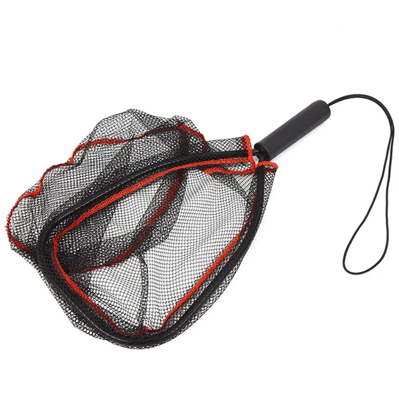 LEO Fly Fishing Aluminium Landing Nets Fish Saver Nylon Knotless Mesh