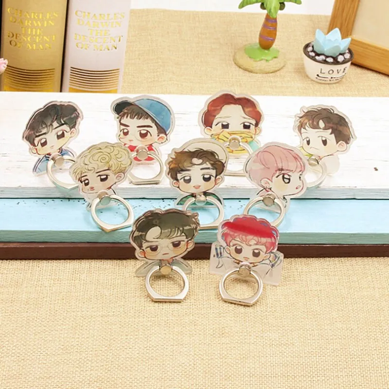 

Phone Ring Holder Lovely Design Ring Holder Stand Finger Grip mobile phone ring bracket general ring buckle lazy paste type