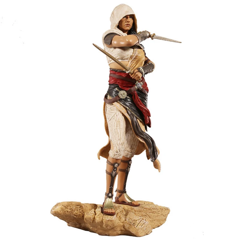 28 см Creed Originis Bayek Aya Altair The Legendary Assassin ПВХ фигурка Коллекционная модель игрушки подарки