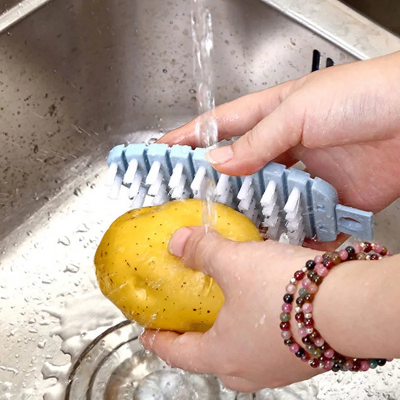 Fruit and vegetable cleaning brush (2)
