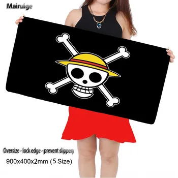 

Mairuige 90*40cm One Piece Mouse Pad Gaming Mouse Pad Large Cartoon Anime Rubber Mouse Pad Keyboard Mat Table Mat for Dota Gamer