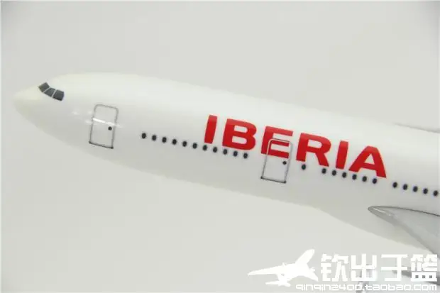 32 см Airbus A380 IBERIA 1:200 самолет из металлического сплава коллекция моделей игрушки самолет Подарки экспресс-EMS/DHL/