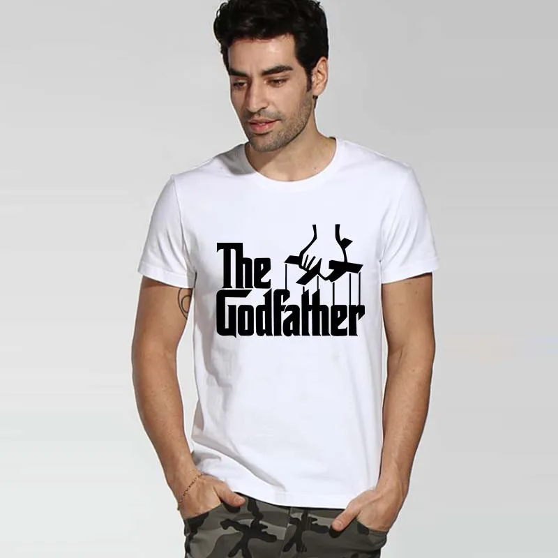 Movie The Godfather Tshirts Men Short Sleeve O Neck Casual T shirts