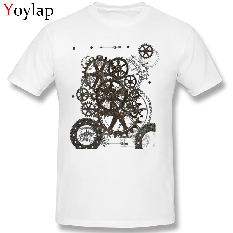 유행 그룹 티셔츠 O 넥 100% 면 스팀펑크 시계 태엽 남성 탑 셔츠 반팔 여름/가을 그룹 티셔츠 Best5 유행 그룹 티셔츠 O 넥 100% 면 스팀펑크 시계 태엽 남성 탑 셔츠 반팔 여름/가을 그룹 티셔츠 Best5