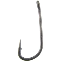 100 x пистолет для курения с серым покрытием с длинным хвостовиком т Карп крючки, колючая, химически заточенная для рыбалка на Карпов