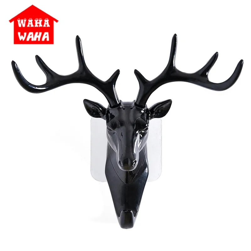 Creative Antlers Hooks Bathroom Hook for Hanging Multi-purpose Wall Coat Keys Bag Clothes Wall-mounted Household | Дом и сад