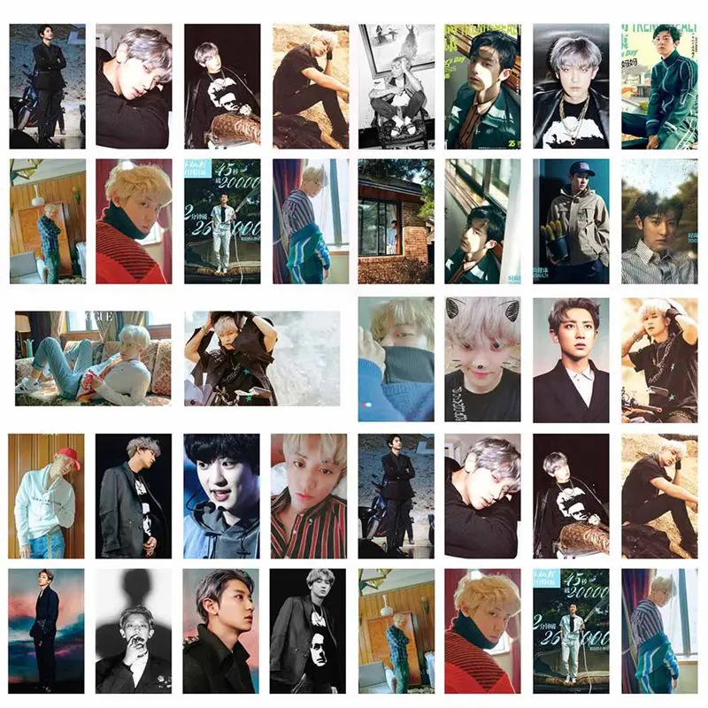Новинка 2018 альбом KPOP EXO самодельная бумага ломо-карточка фотокарточка постер HD