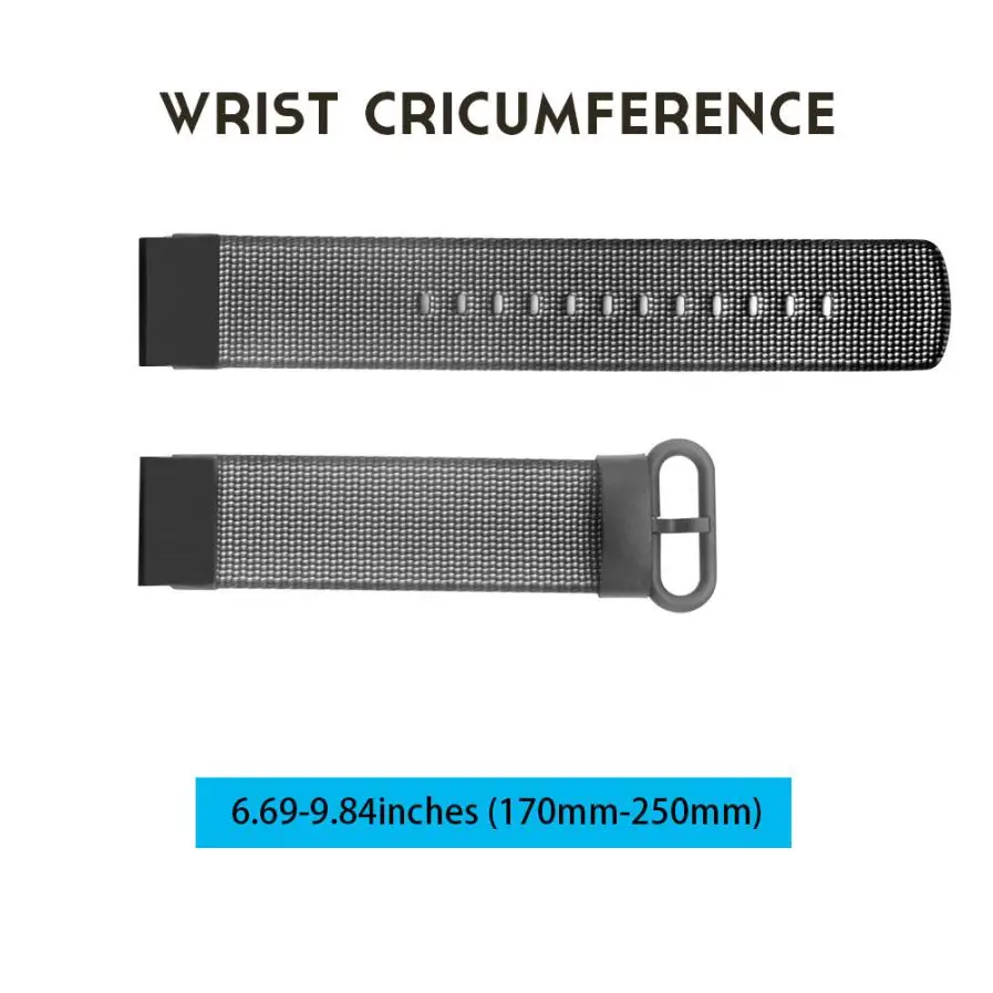 HIPERDEAL нейлоновый ремешок замена Quick Release Easy Fit ремешок для Garmin Approach S60 18Jun18 Прямая поставка F