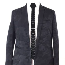 Мужская одежда модный аксессуар Тощий глянцевый черный мужской галстук тонкий relective фильм костюм Свадебный Жених костюмы бойфренд подарок