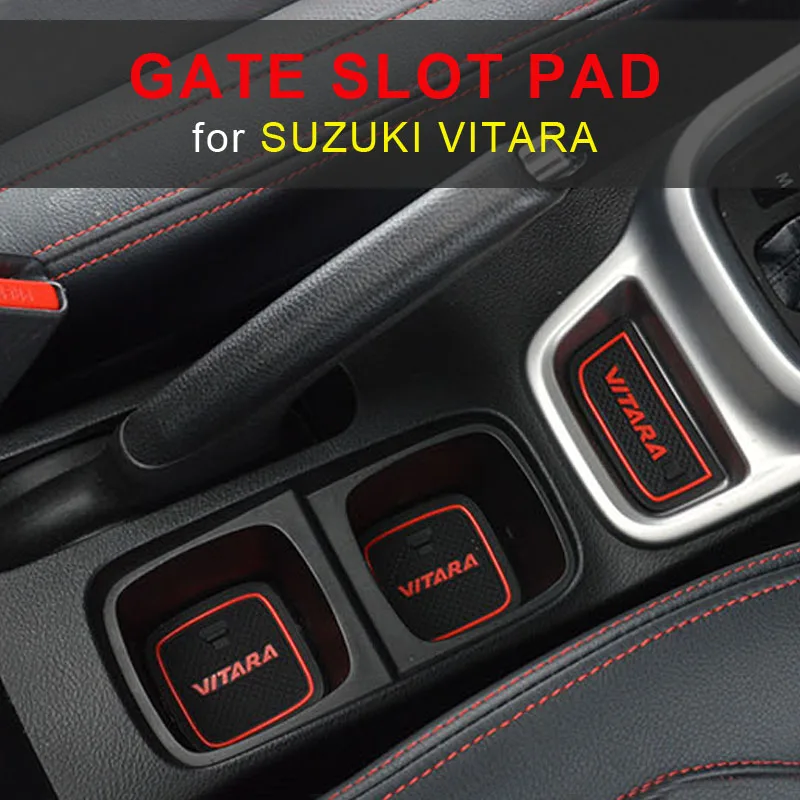 Нескользящие Коврики для дверей SUZUKI VITARA Gate 2016 2017 2018|Автомобильные грязезащитные