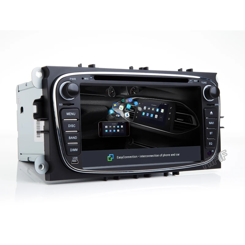Flash Deal DSP IPS Android 9.0 2 din CAR DVD For FORD focus Mondeo S-MAX C-MAX Galaxy kuga multimedia player GPS radio stereo auto audi 3