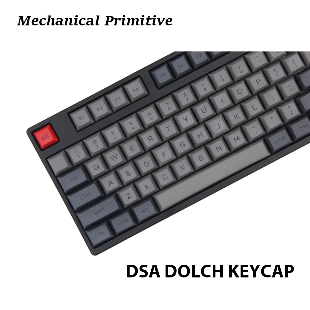 MP 145 DOLCH ретро цветной DSA Keycaps PBT сублимированный Keycap Cherry MX Переключатель для