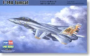 Модели самолетов Hobby Boss масштаба 1/48 80366 F-14A &quotTomcat&quot несущий истребитель * |