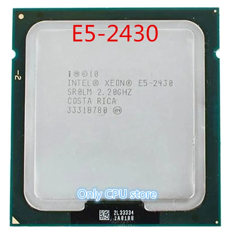 Intel ЦП Xeon E5 2430 SR0LM 2,20 ГГц 6-ядерный 15 м LGA1356 процессор e5 2430 Процессор