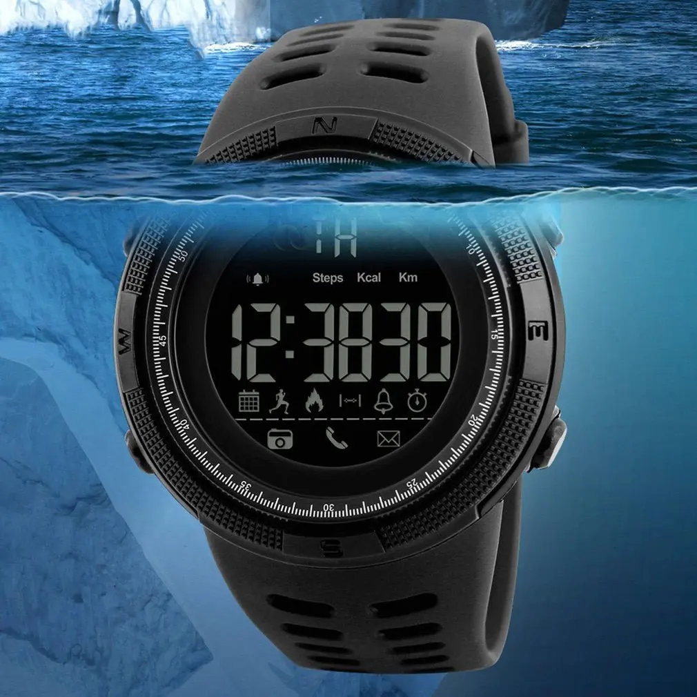 SKMEI Fashion Mens Smart Watches Digital Sports Wrist Waterproof Watch Sports Watches Mens Models Relogio Watches