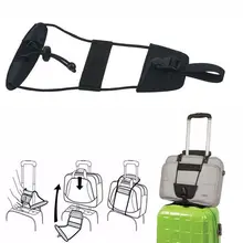 1 шт. эластичный багажный ремень, сумка для путешествий, запчасти для чемодана, фиксированный ремень, тележка, регулируемые аксессуары для безопасности, товары для путешествий