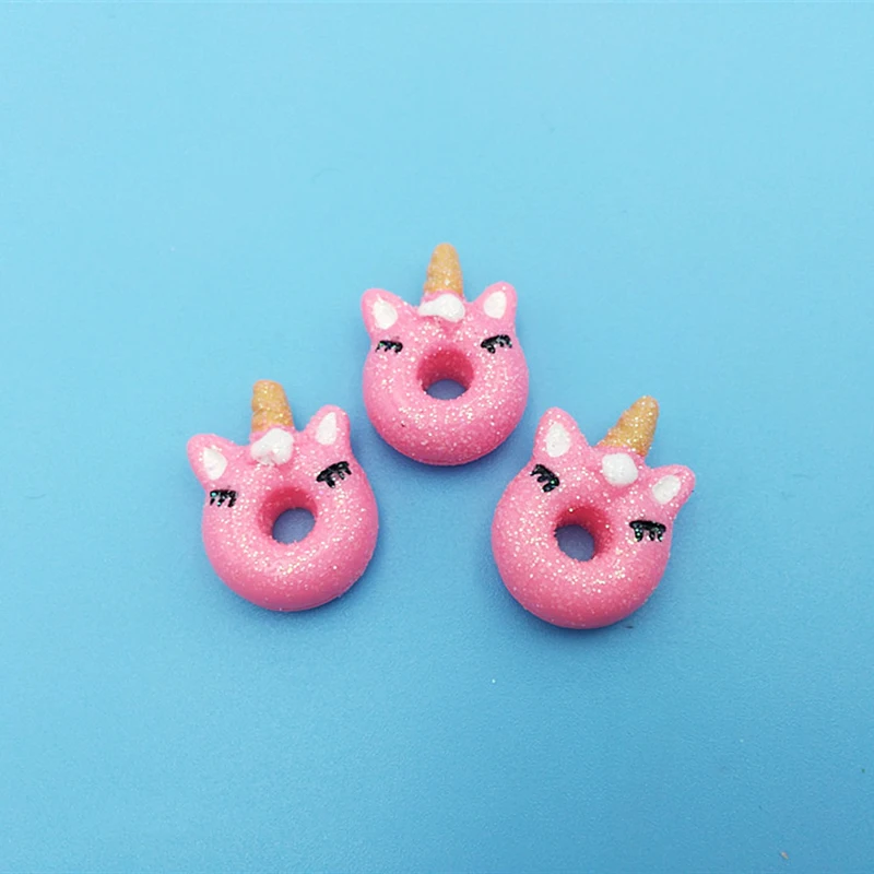 Boxi5pcs/10 шт/20 шт./упак. Slime Подвески Игрушки смолы блеск животных поставки слаймов DIY