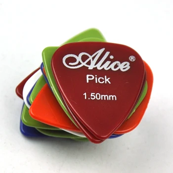 

Lots of 100pcs Alice 1.5mm Heavy Smooth ABS Guitar Picks Assorted Colors AP-P