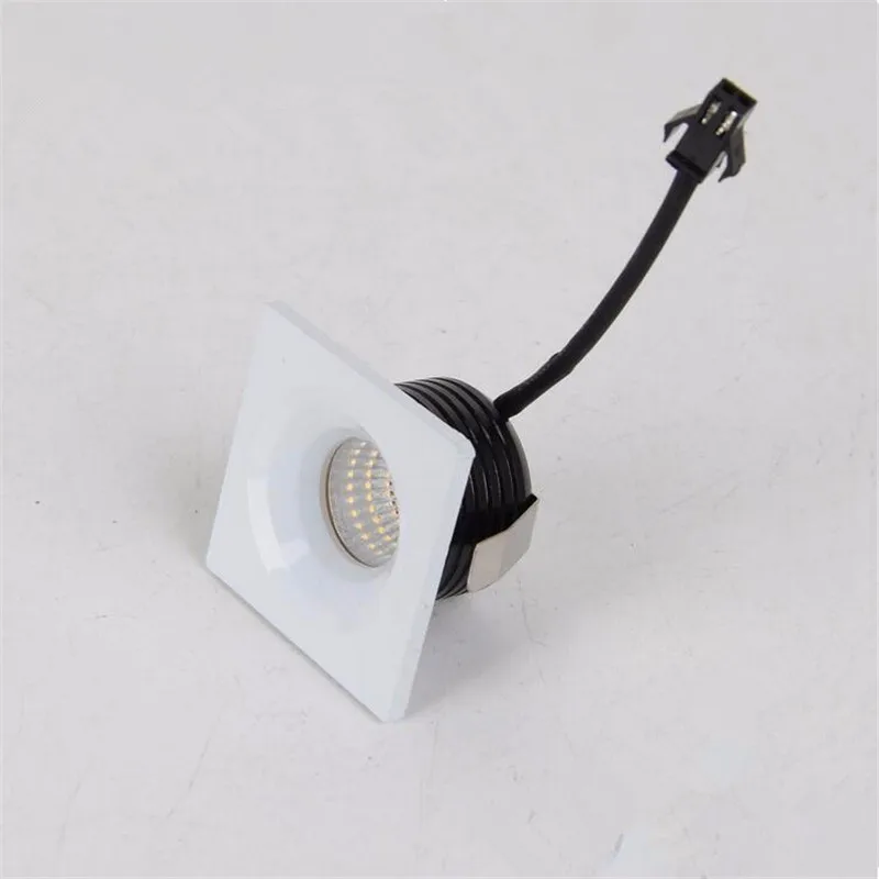 

Square 3W mini COB LED downlight, Dimmable, White color surface,Epistar COB LED 3W Mini Led Ceiling Light, Input: AC 85-265V