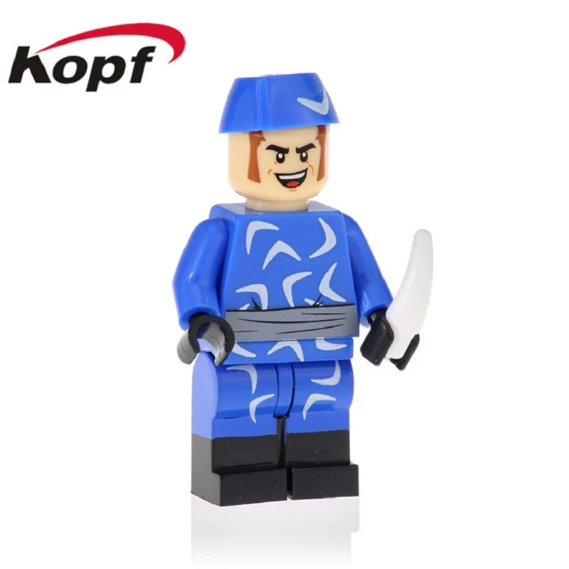 

XH 781 Single Sale Super Heroes Building Blocks Captain Boomerang Polka-Dot Dotman Bricks Mutant Leader Figure For Children Toys