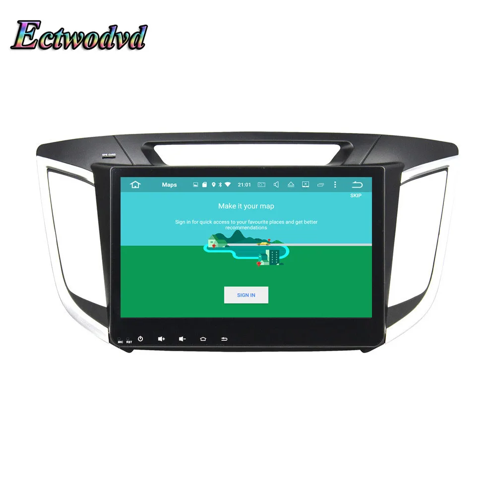 Best Ectwodvd Octa Core 4G RAM 64G ROM Android 9.0 Car Multimedia DVD Player GPS HeadUnit for Hyundai IX25 2014-2015 13