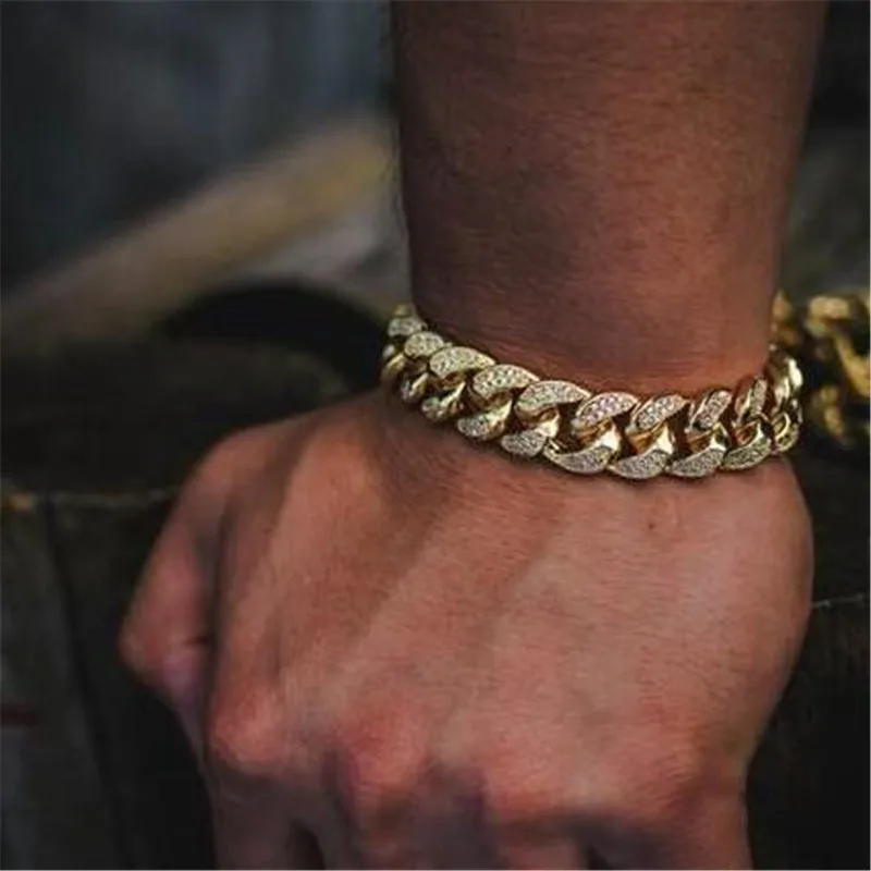 Miami Cuban Bling Iced Out Full Aaa 