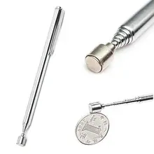 Практичный телескопический магнитный датчик инструмент продление Нержавеющая сталь Stick ручка 12,6 см/4,9"