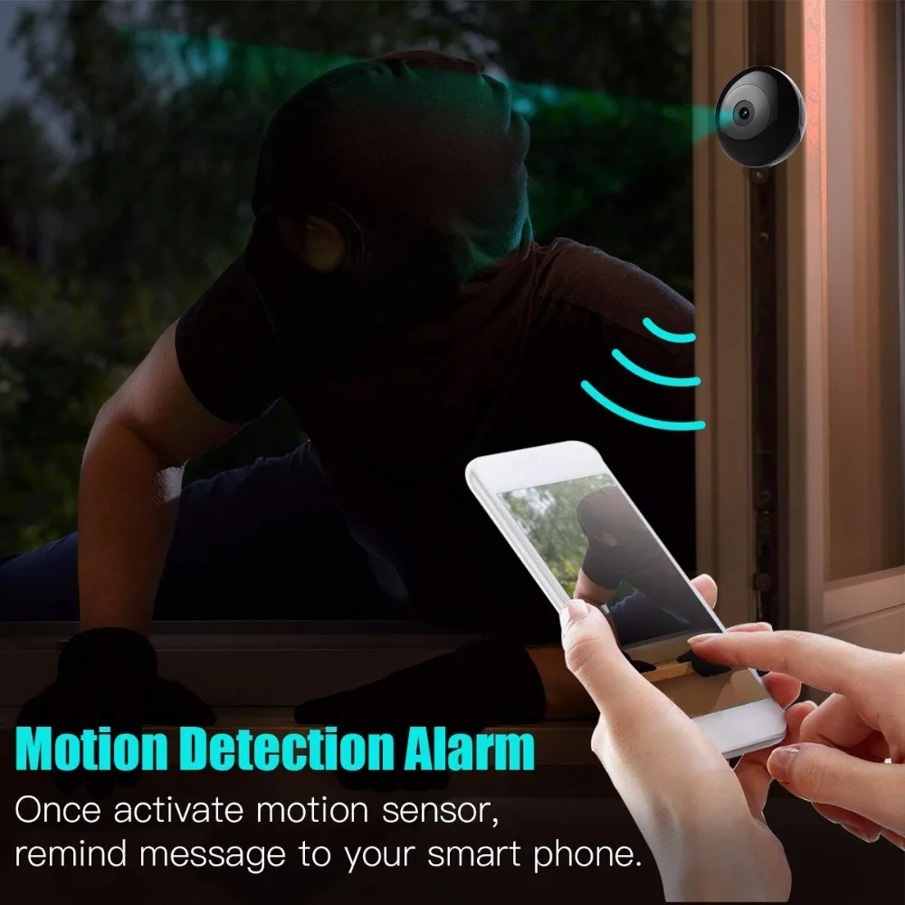 Wifi Mini Camera Wireless 1080P Night Vision MINI Camcorder Micro Camera Home Security Video Cam Camcorde Support Hidden TF card