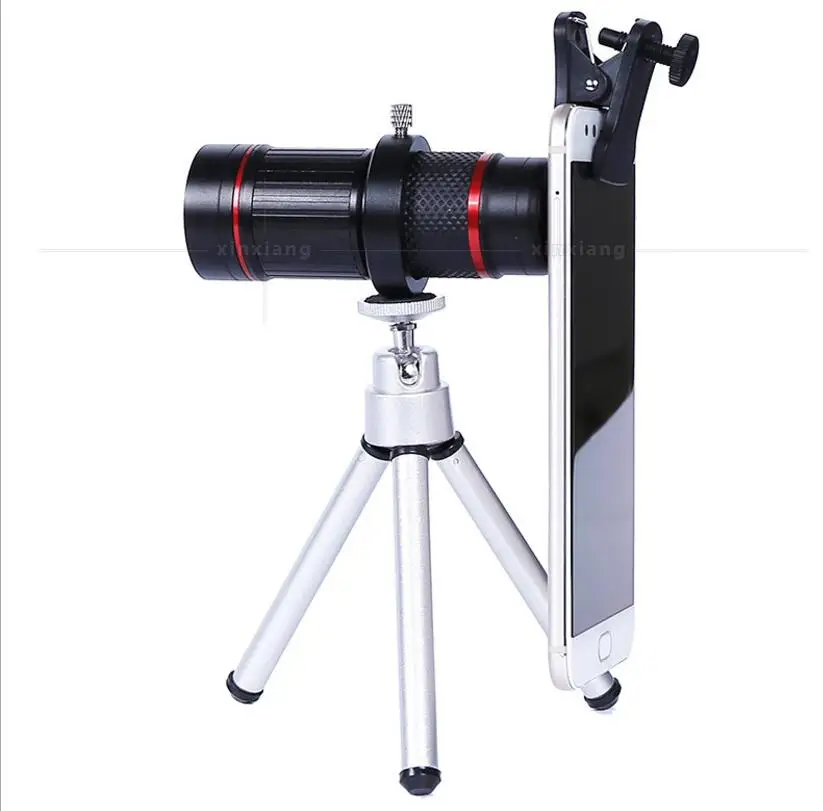 18 Times Photograph videotape Telescope 18X 38mm Outdoor Monocular with mobile phone Camera Handset Clip Clamp Tripod |