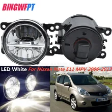 1 paio di Alta Qualità Supre luminoso della luce di nebbia HA CONDOTTO LA Lampada della luce di Nebbia Per Nissan Note E11 MPV 2006-2013