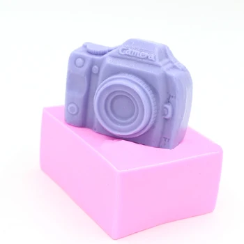 

Cute cartoon stereo camera sugar silicone mold
