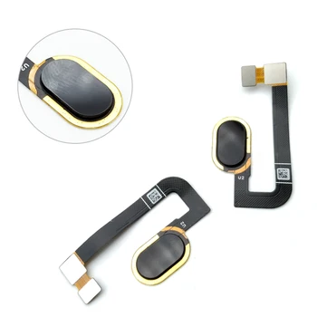 

10 Pcs/Lot New Home Finger Reader Fingerprint Reader Sensor Home Button Flex Cable For Motorola Moto G5S Plus