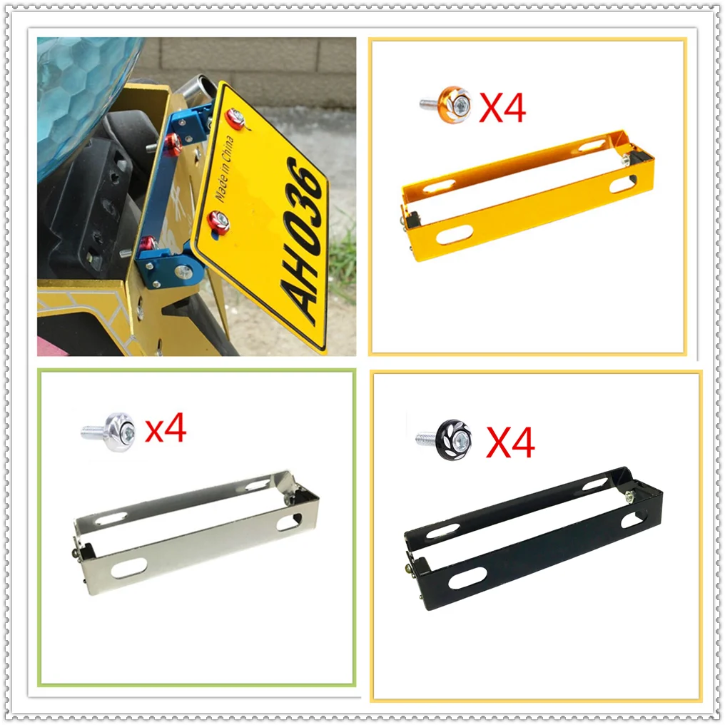 

Motorcycle new License Holder Bracket Number Plate for YAMAHA YZF 600R Thundercat R1 R6 R25 R3 FZ1 FAZER FZS 1000S