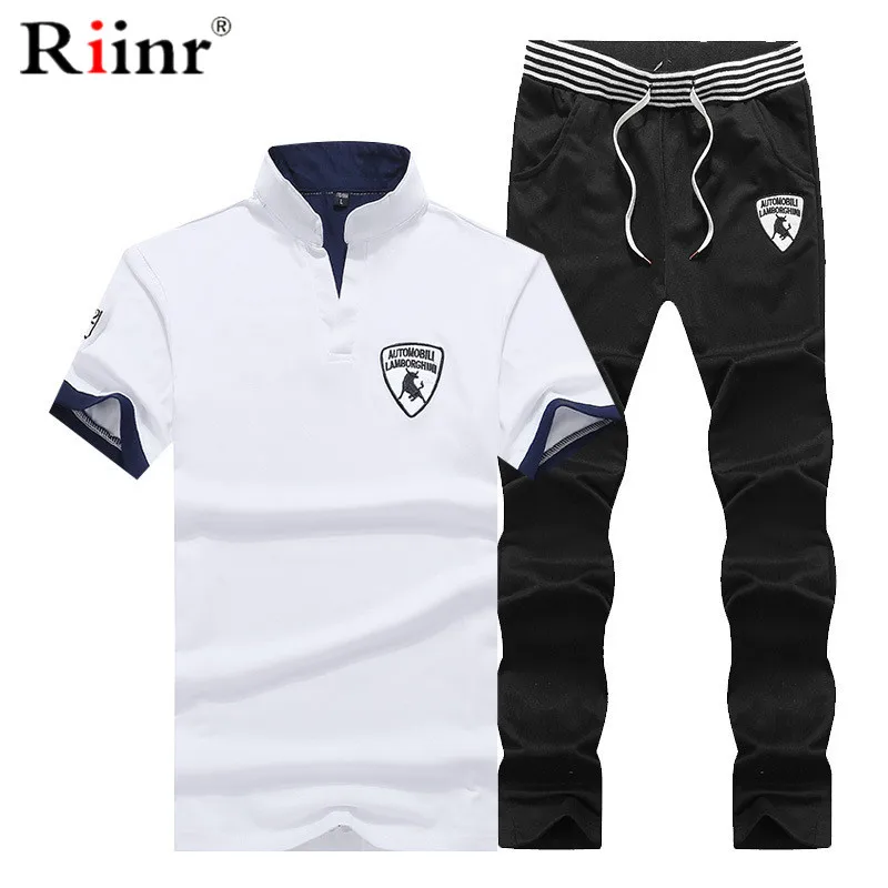 Riinr 2019 летние новые мужские Шорты повседневные костюмы Спортивная мужская одежда